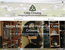 Tablet Screenshot of celticcrossing.com